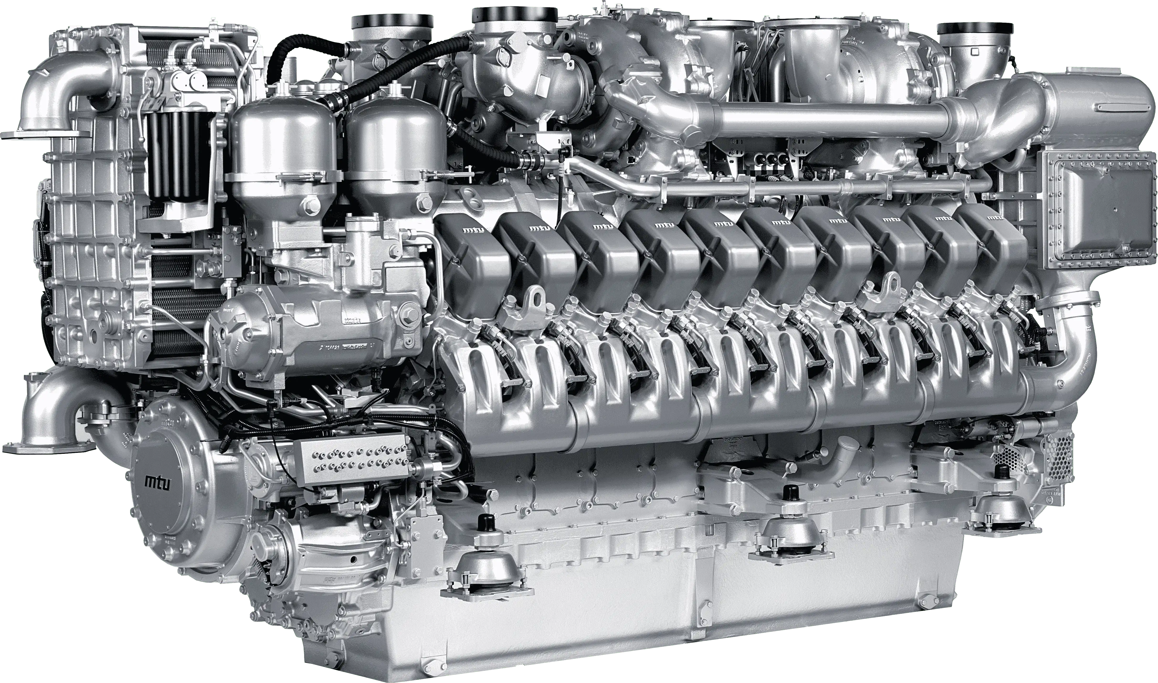 Дизельный двигатель MTU 20V 4000