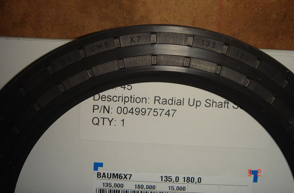 0049975747 Radial up shaft seal