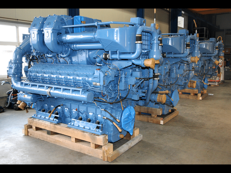 MTU 16V 538 TB93 Engines